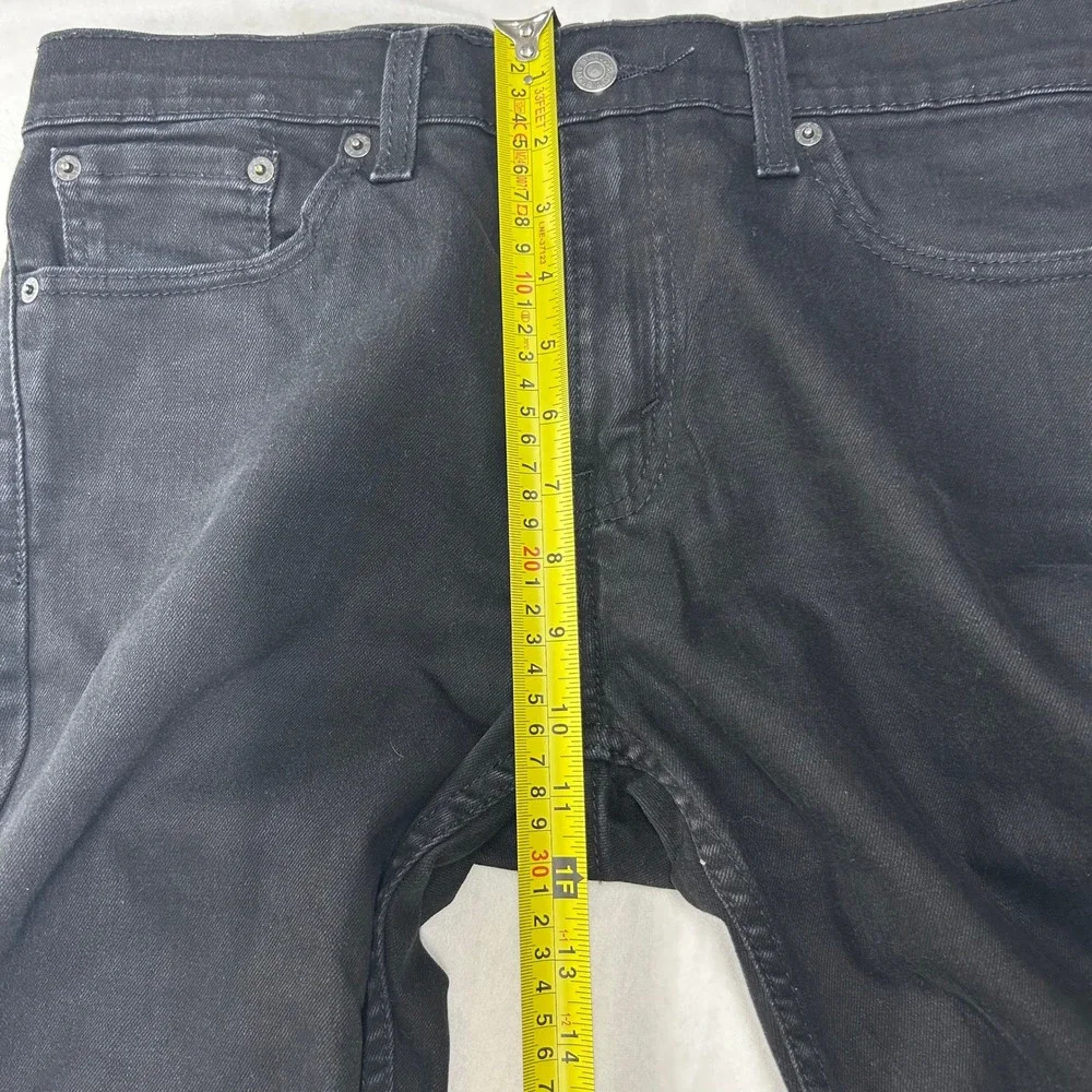 Levis 511 Slim Fit Jeans Mens W32 L32 Black Denim Pants